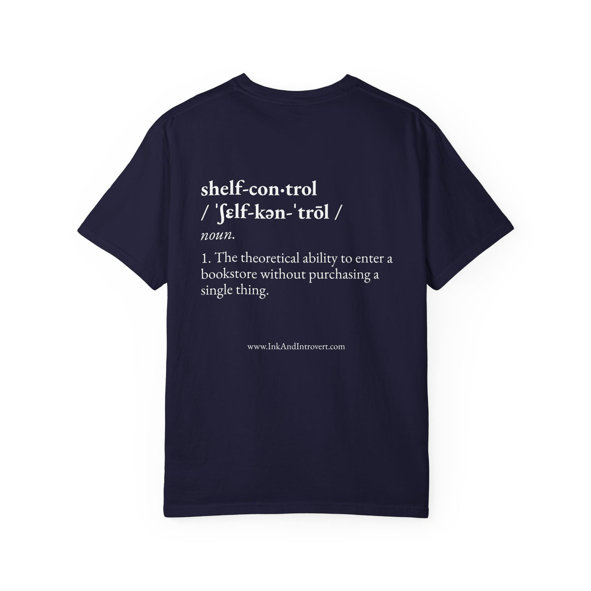 The 'Shelf Control' Definition Tee