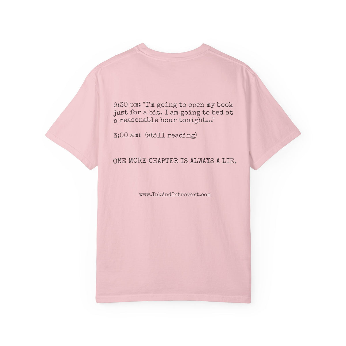 The 'One More Chapter' Timing Tee