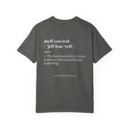 The 'Shelf Control' Definition Tee