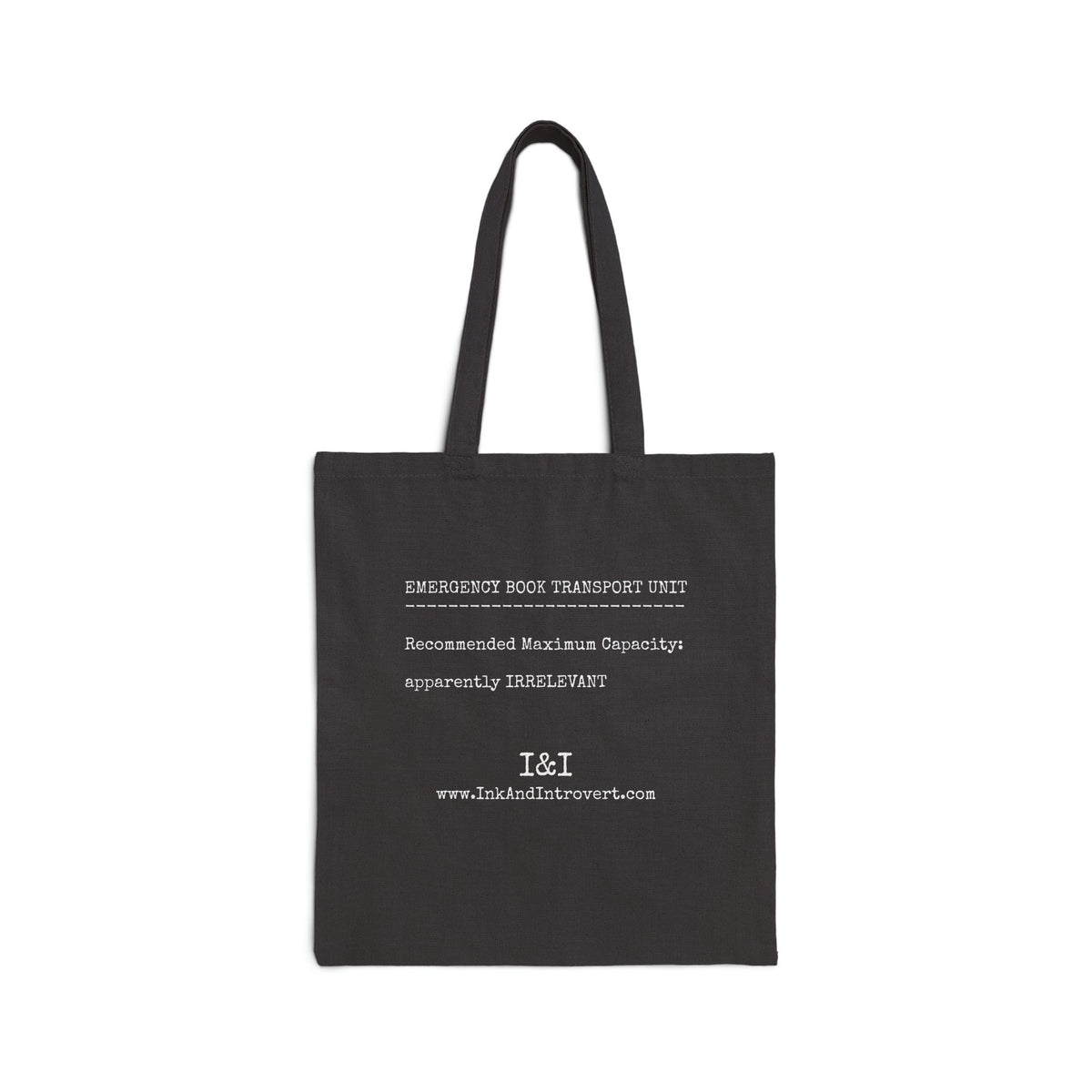 The Emergency Transport Book Tote