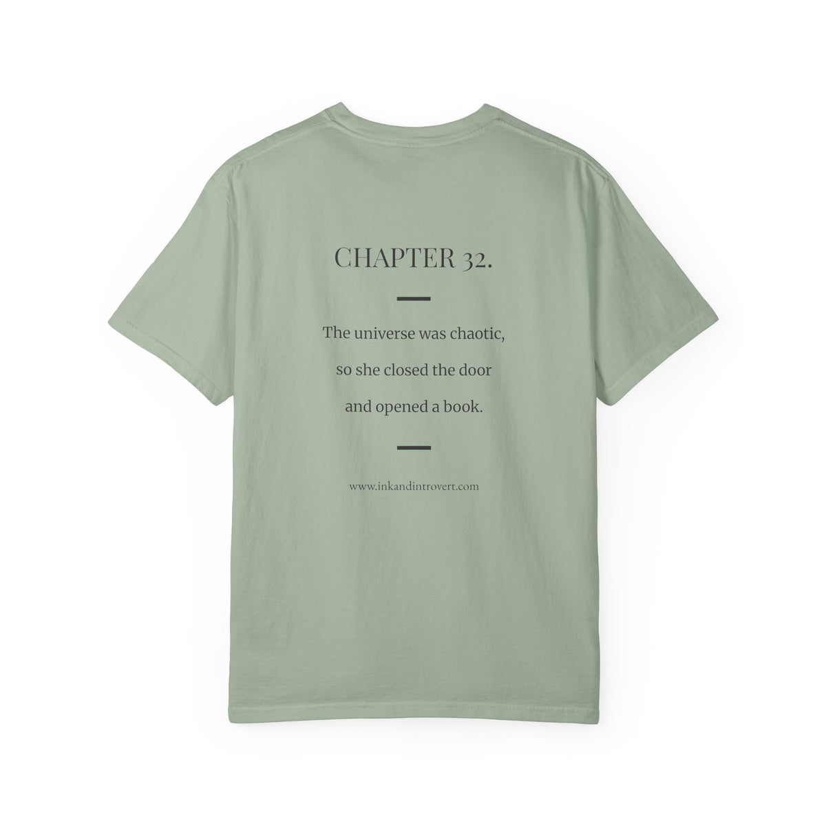 The Chapter 32 Novel Tee (she version)