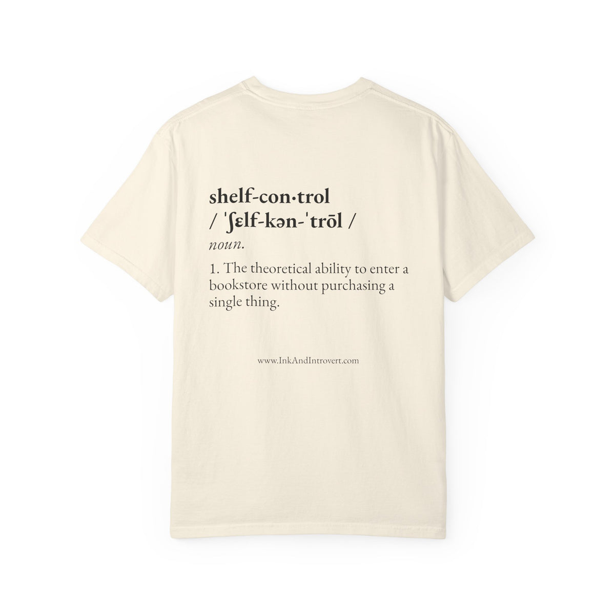 The 'Shelf Control' Definition Tee