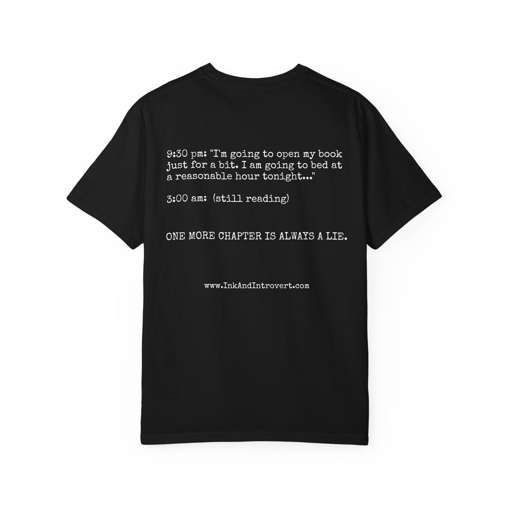 The 'One More Chapter' Timing Tee