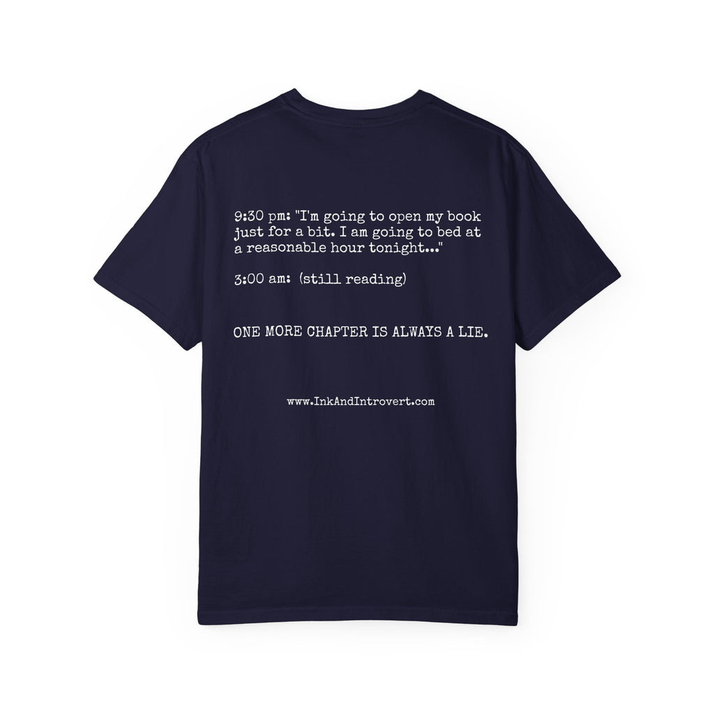 The 'One More Chapter' Timing Tee