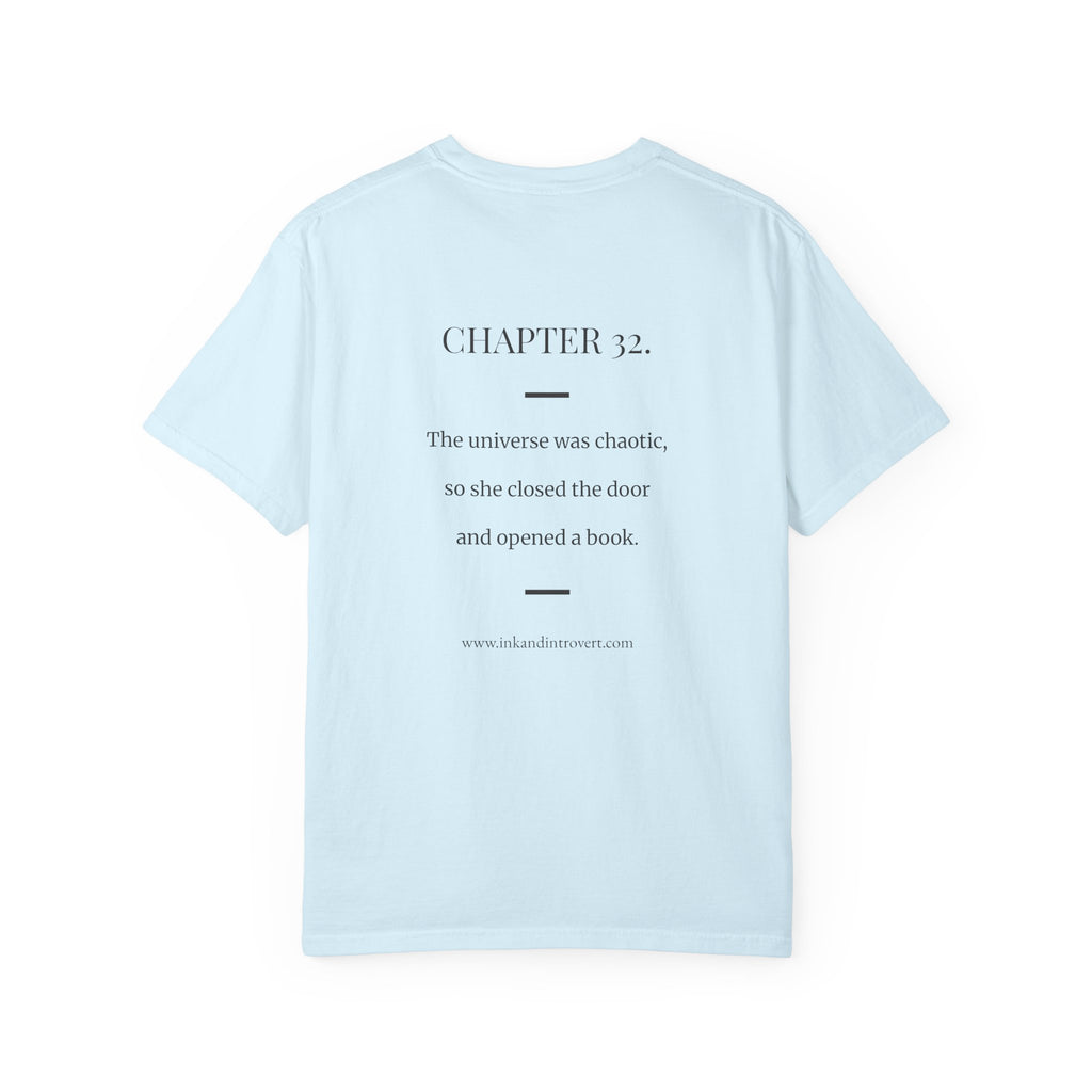 The Chapter 32 Novel Tee (she version)