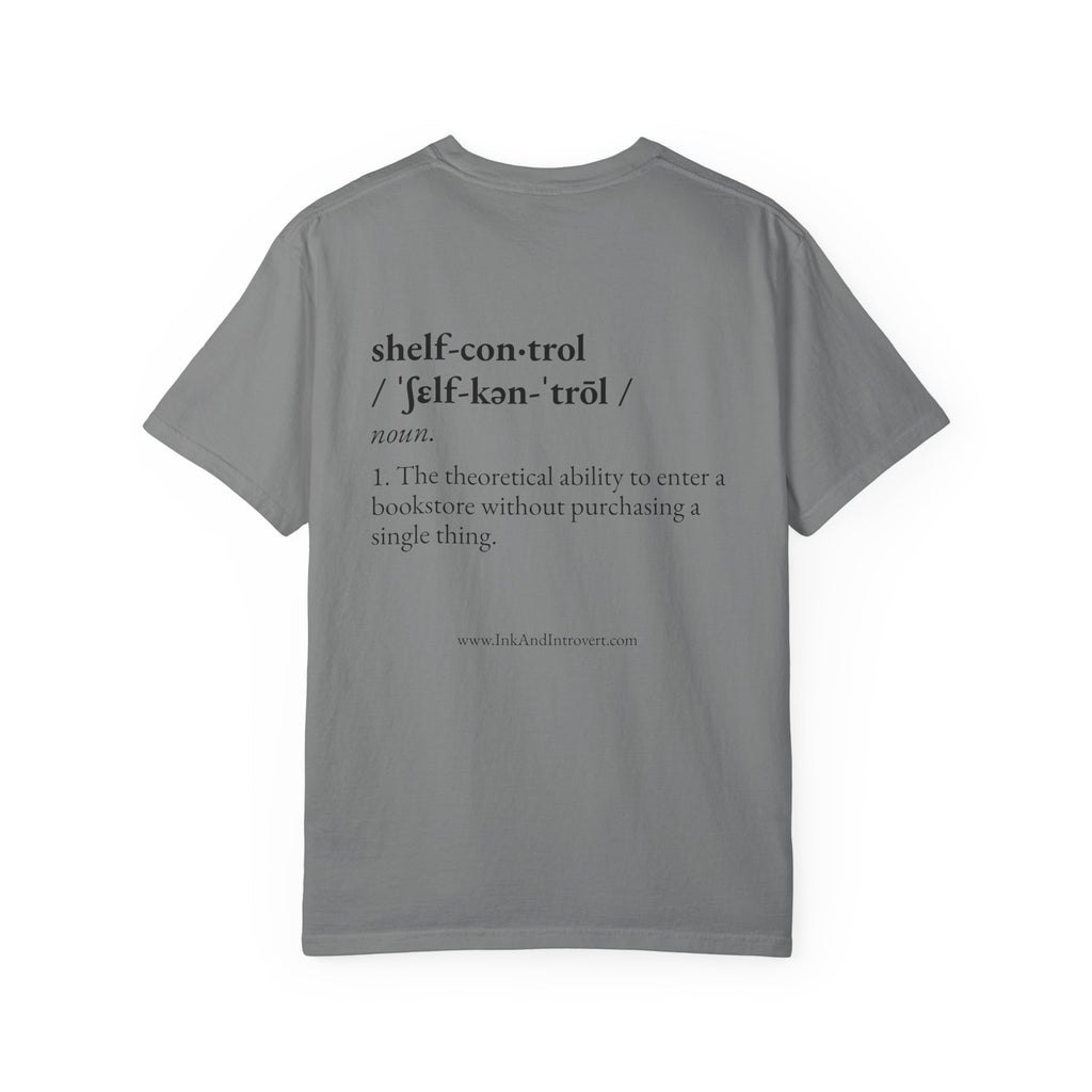 The 'Shelf Control' Definition Tee