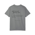 The 'Shelf Control' Definition Tee
