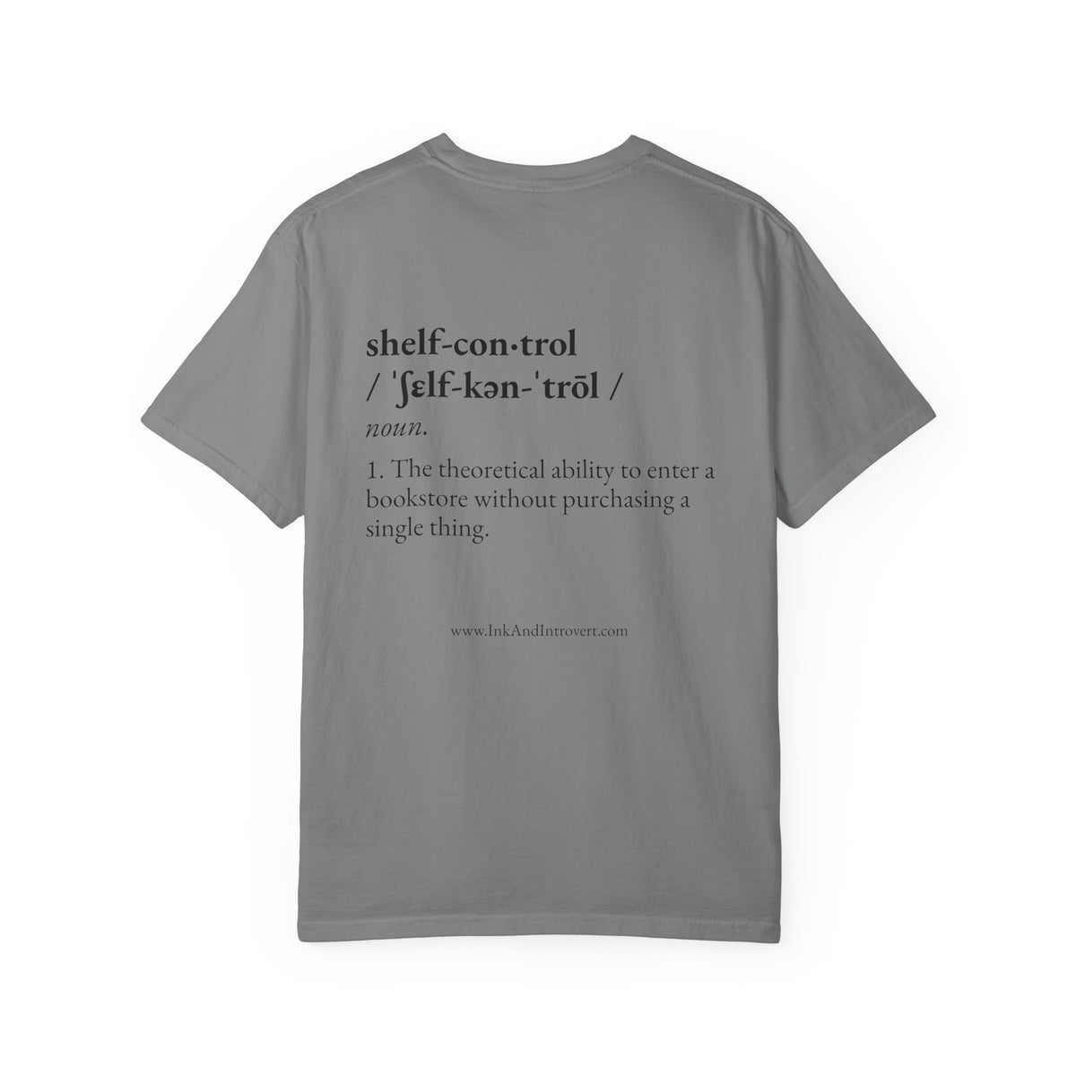 The 'Shelf Control' Definition Tee