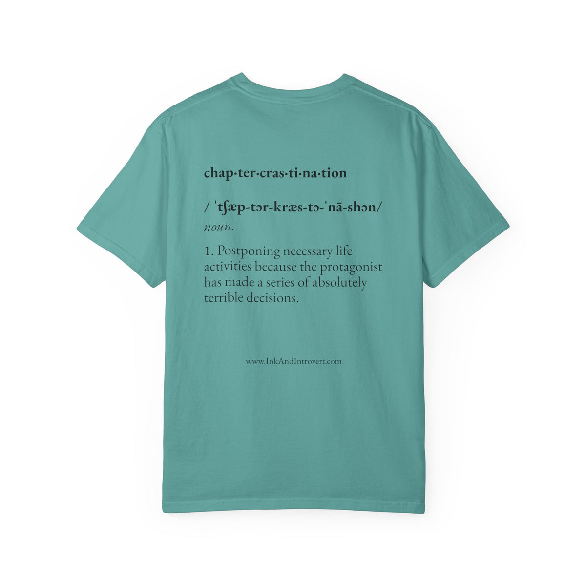 The 'Chaptercrastination' Definition Tee