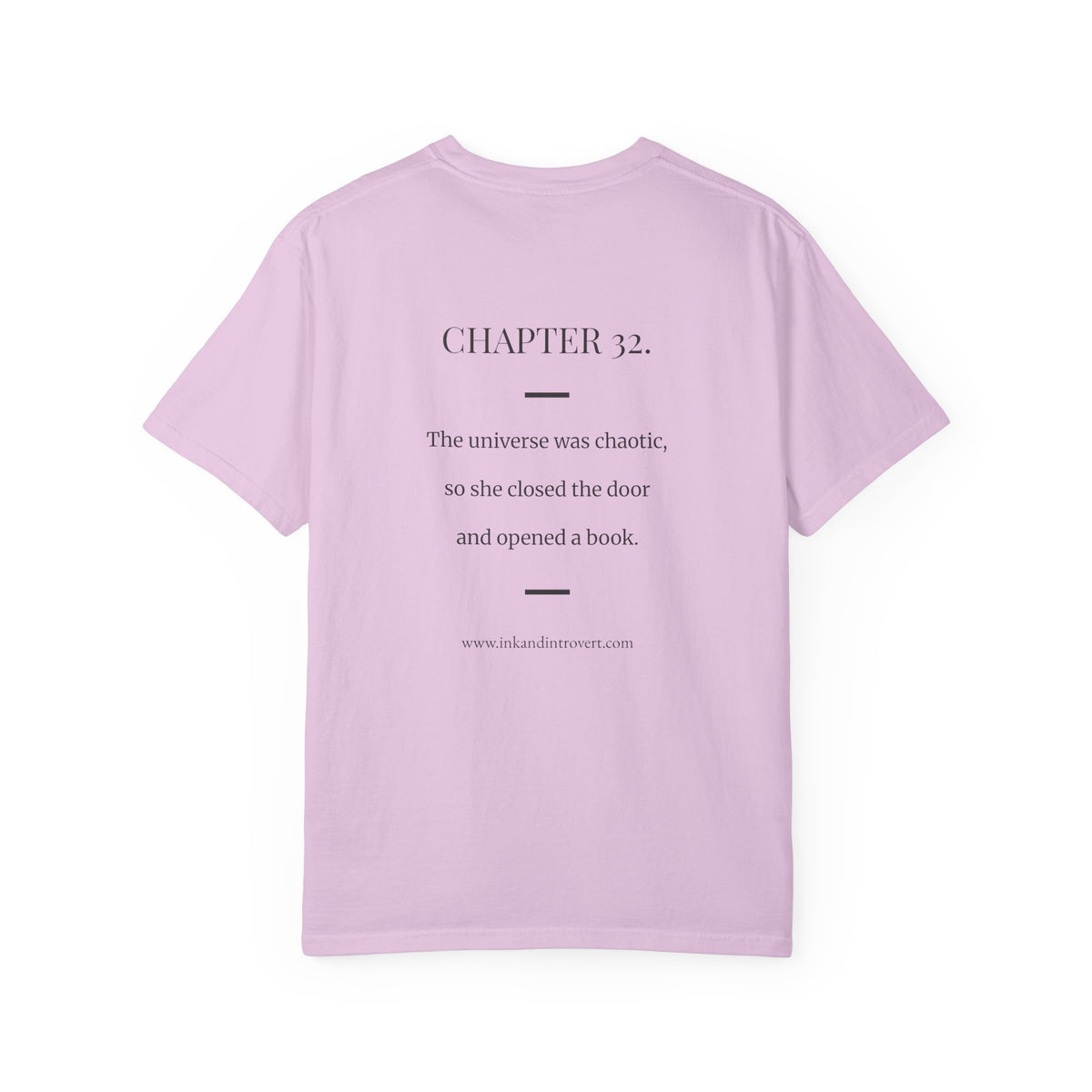 The Chapter 32 Novel Tee (she version)