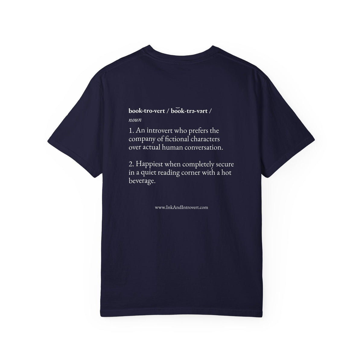 The 'Booktrovert' Definition Tee