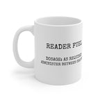 The Reader Fuel Dosage Mug