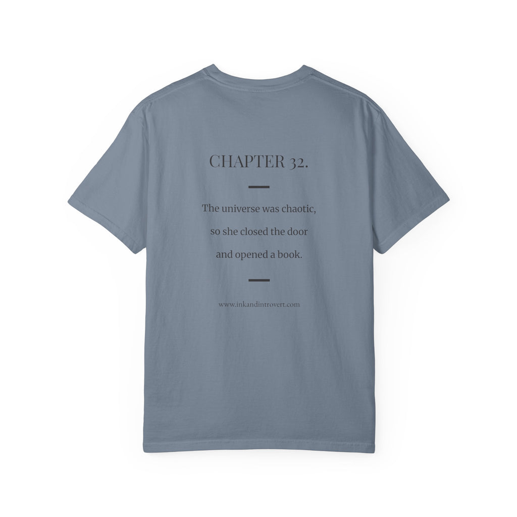 The Chapter 32 Novel Tee (she version)