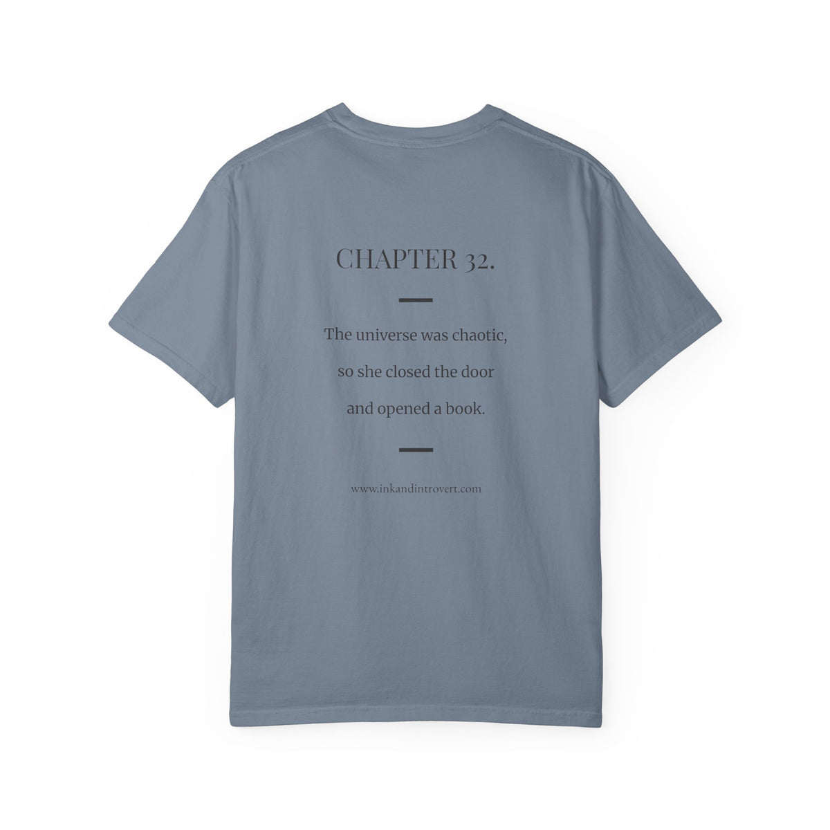 The Chapter 32 Novel Tee (she version)