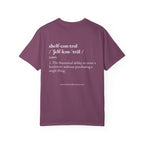 The 'Shelf Control' Definition Tee
