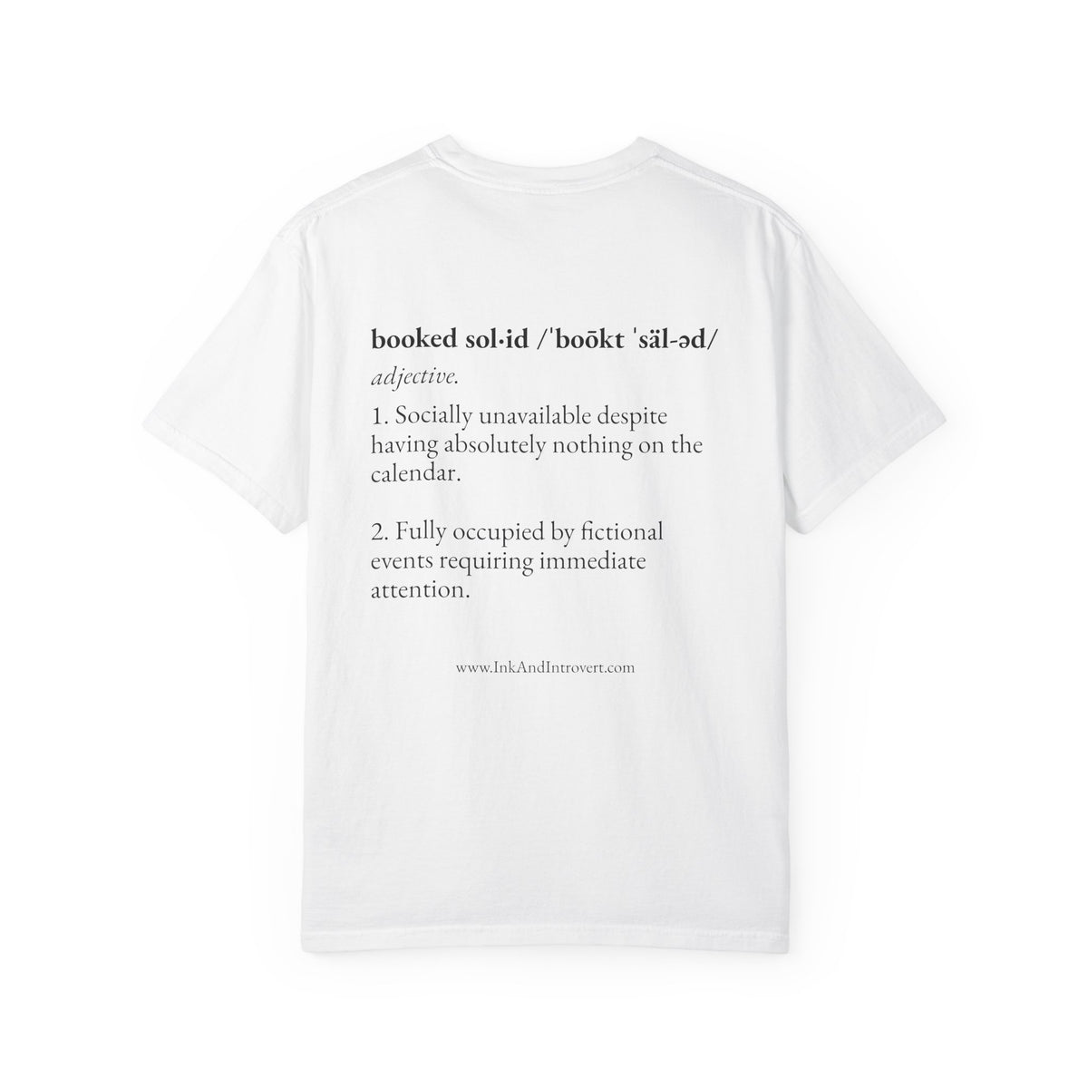 The 'Booked Solid' Definition Tee