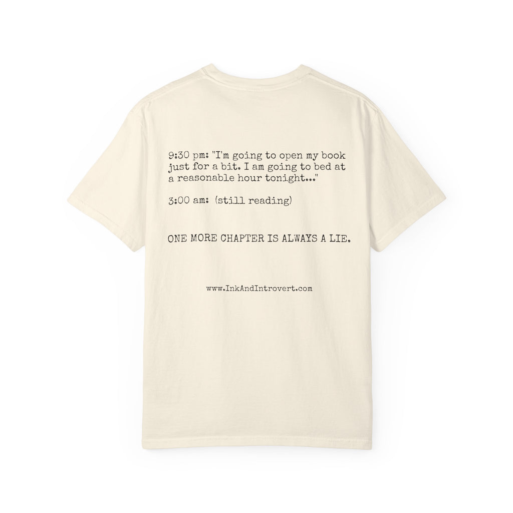 The 'One More Chapter' Timing Tee
