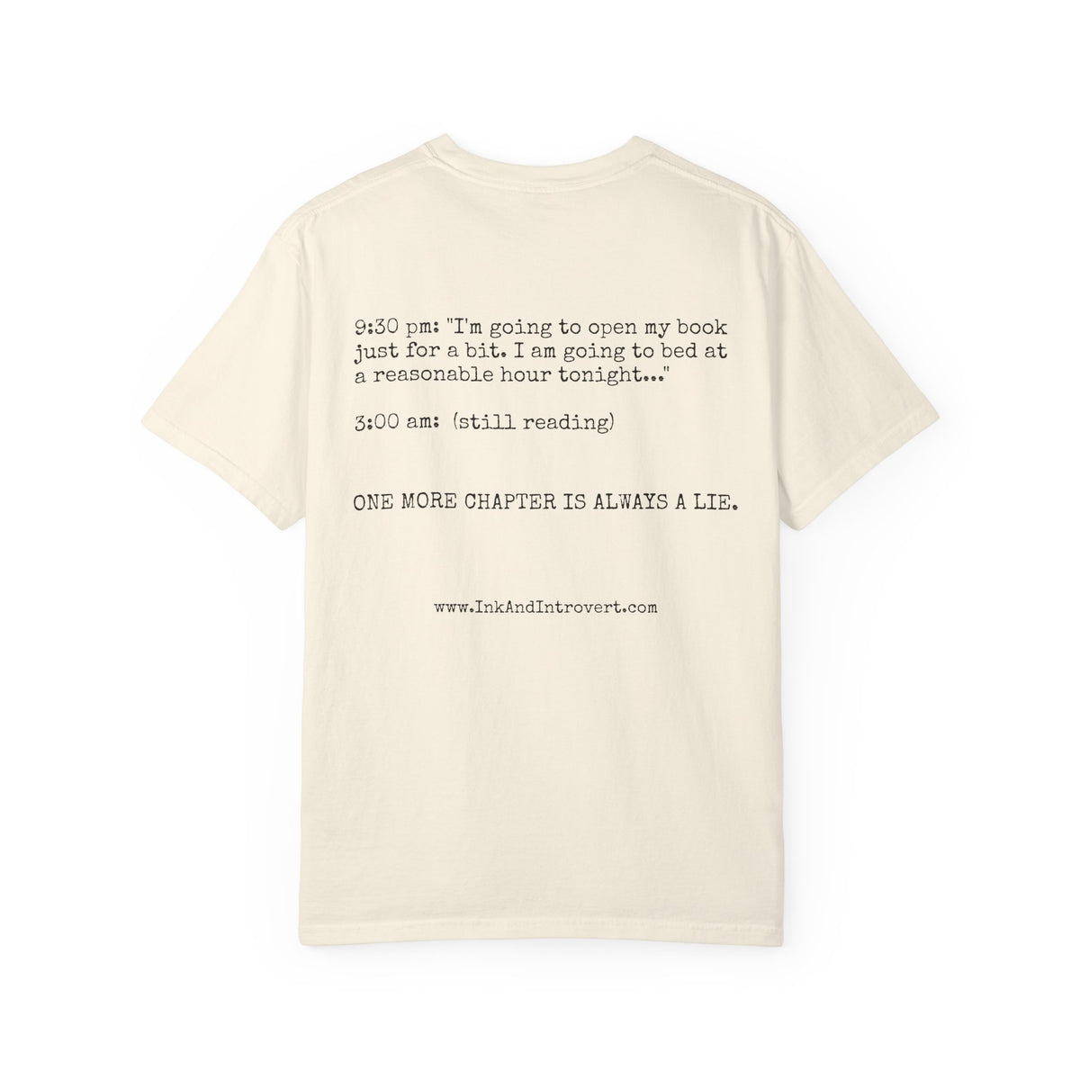 The 'One More Chapter' Timing Tee