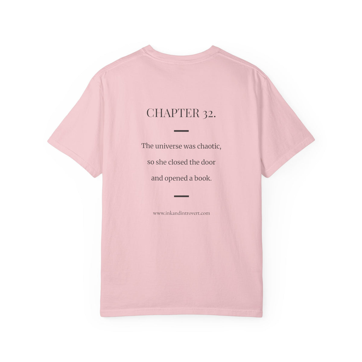 The Chapter 32 Novel Tee (she version)