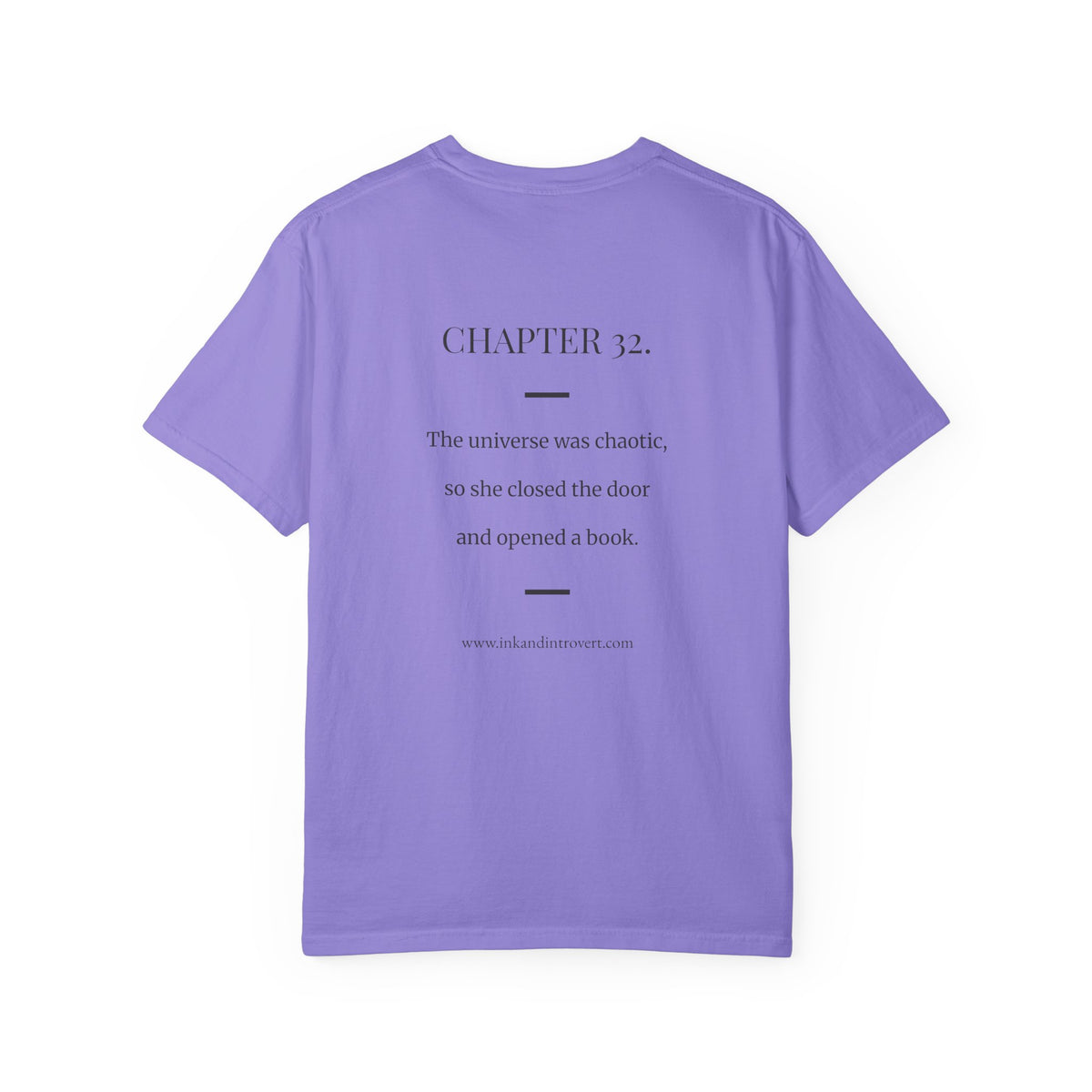 The Chapter 32 Novel Tee (she version)