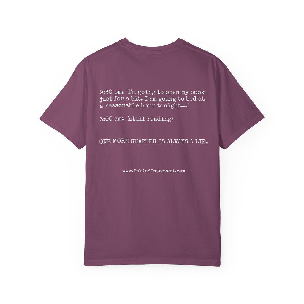 The 'One More Chapter' Timing Tee