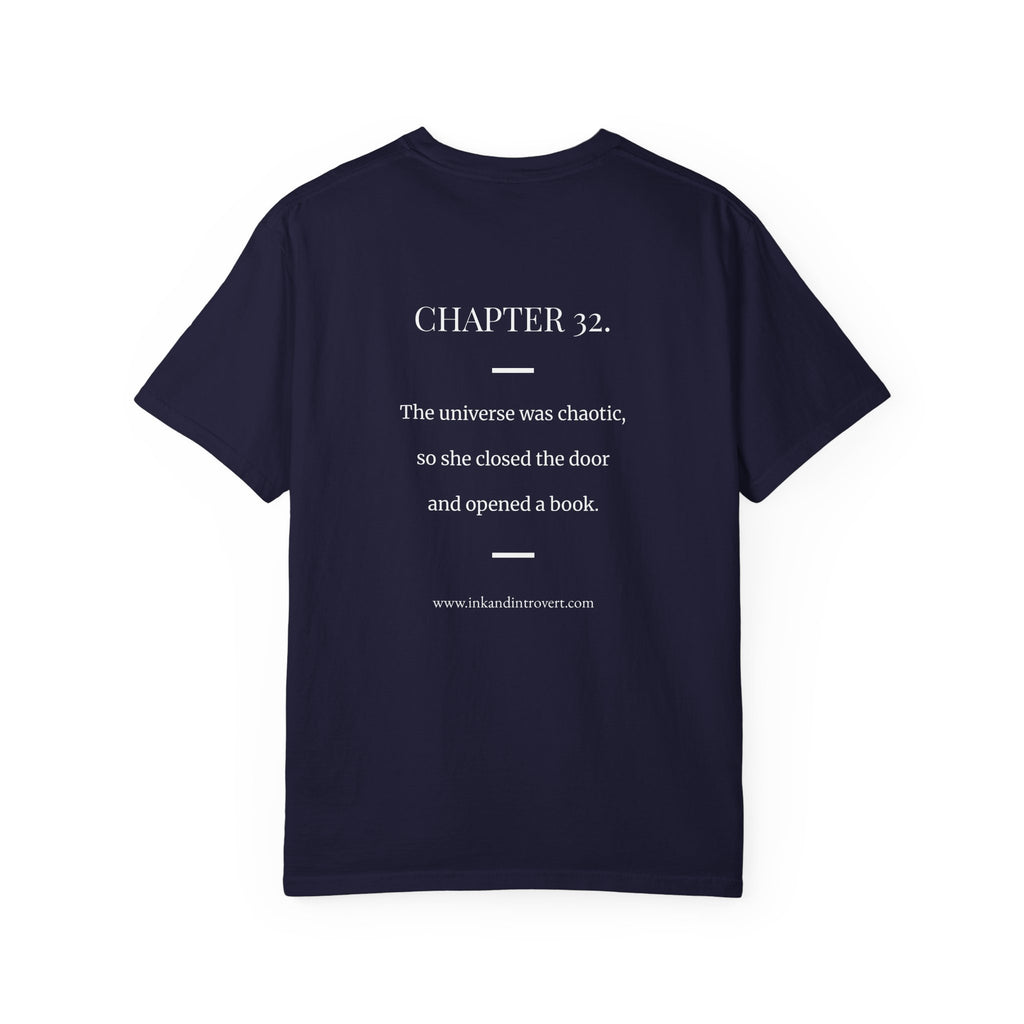 The Chapter 32 Novel Tee (she version)
