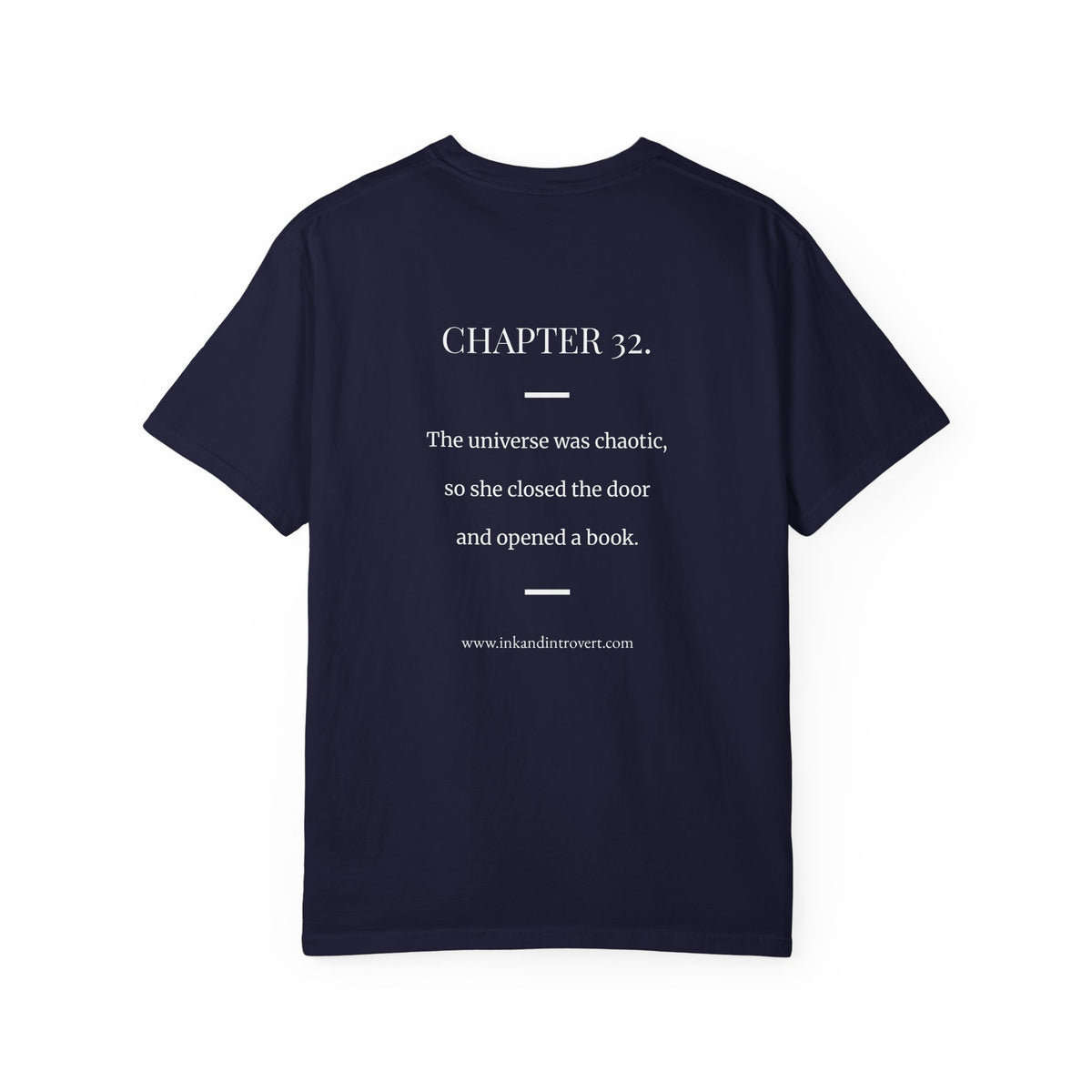 The Chapter 32 Novel Tee (she version)