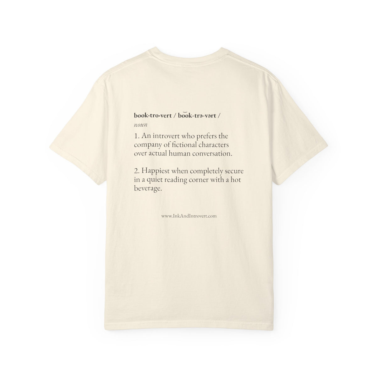 The 'Booktrovert' Definition Tee